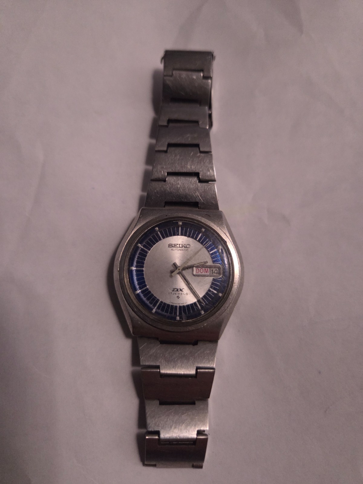 Vintage Seiko DX 6106-8629 Automatic Blue Dial – 1972 Japan Day/Date classic!!!@