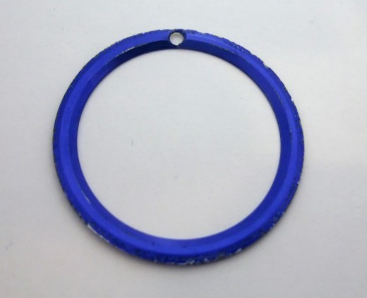 Rolex Submariner 18k Gold & Steel 16613 16803 16618 Watch Bezel Blue Insert Part