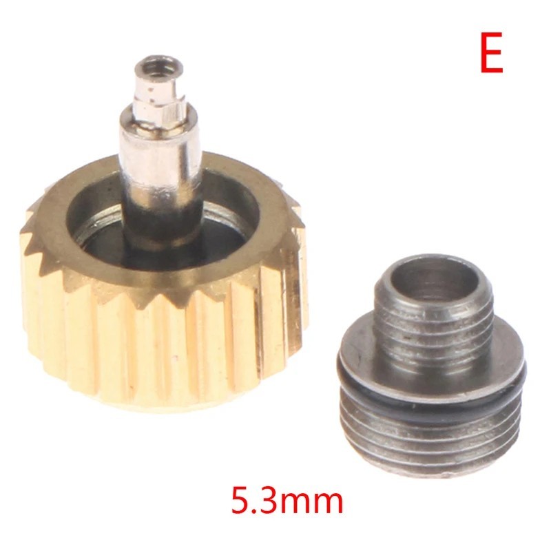 Watch Crown Replacement 5.3mm 6mm Waterproof Repair Part Assorted Sizes