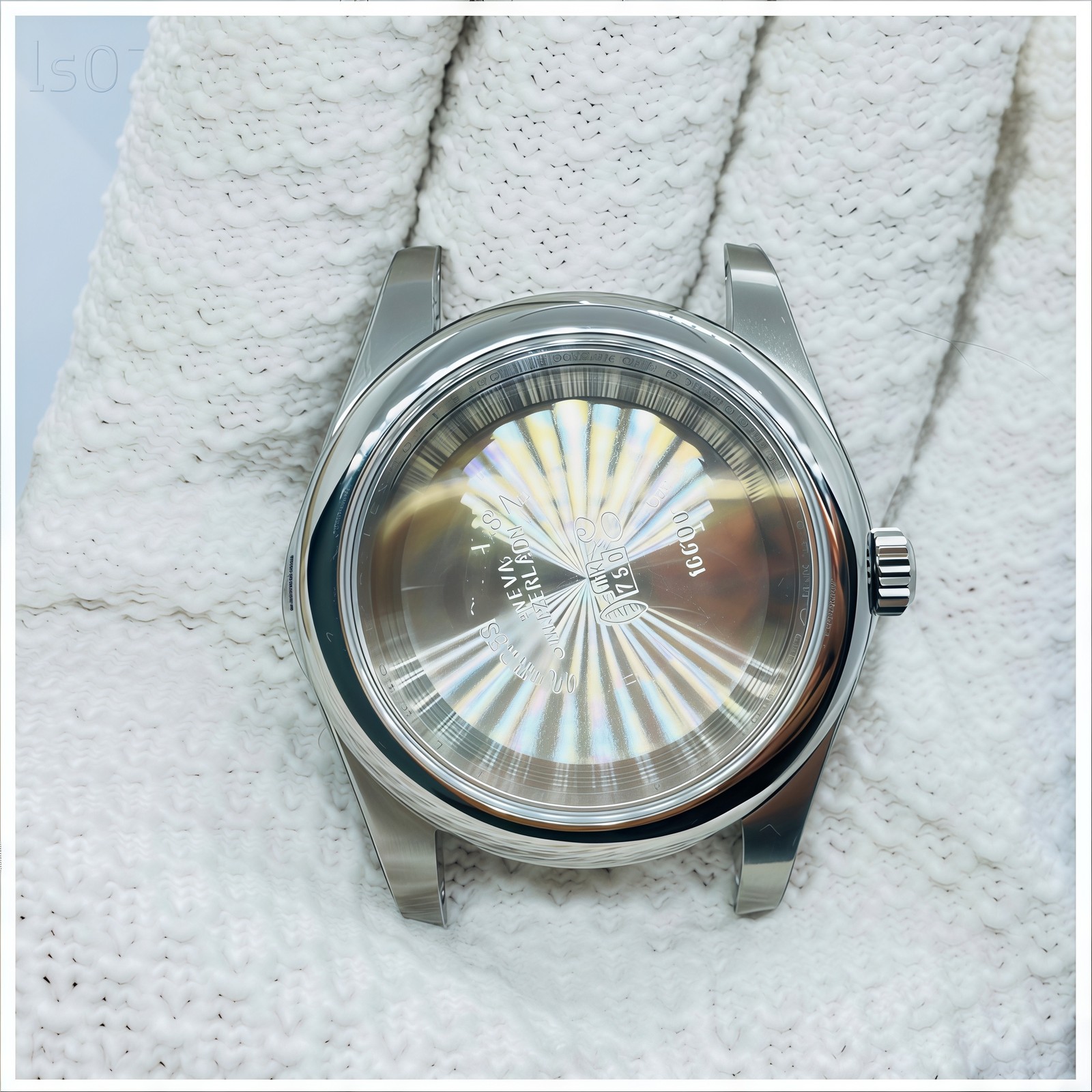 DIY 41mm Watch Steel Case kit For ETA 2824 Movement After-sales accessories