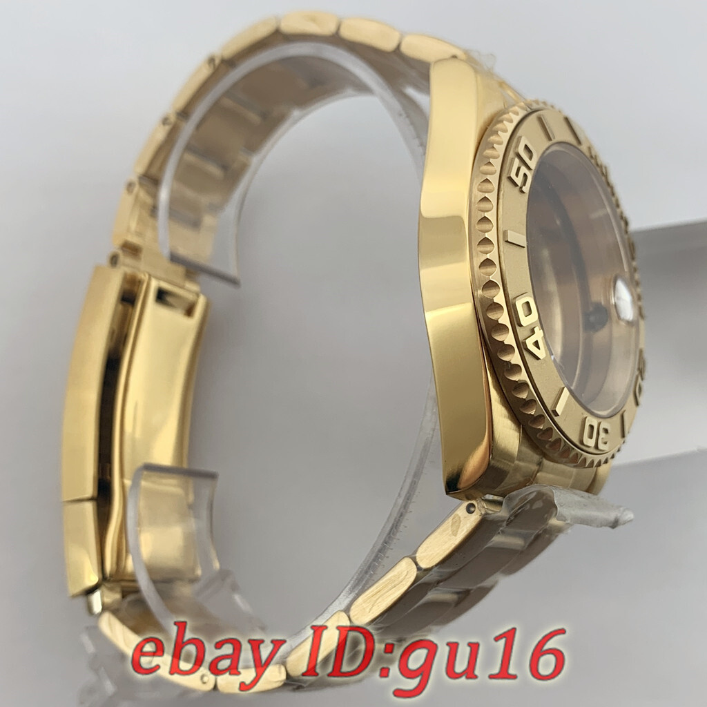 40mm Ceramic bezel Watch Case Fit NH34 NH35 NH36 ETA 2824/2836 Miyota82 Series