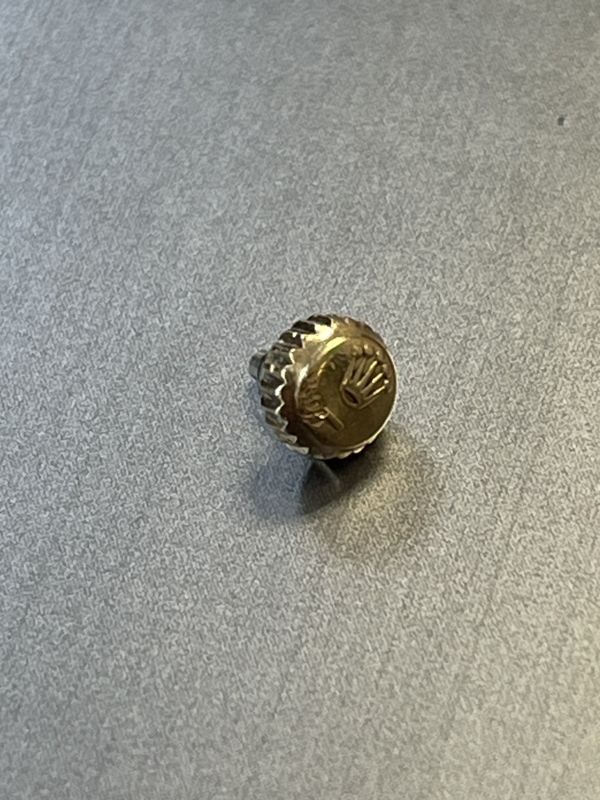 (Scratched) ORIGINAL ROLEX GOLD CROWN 241 24-530-8