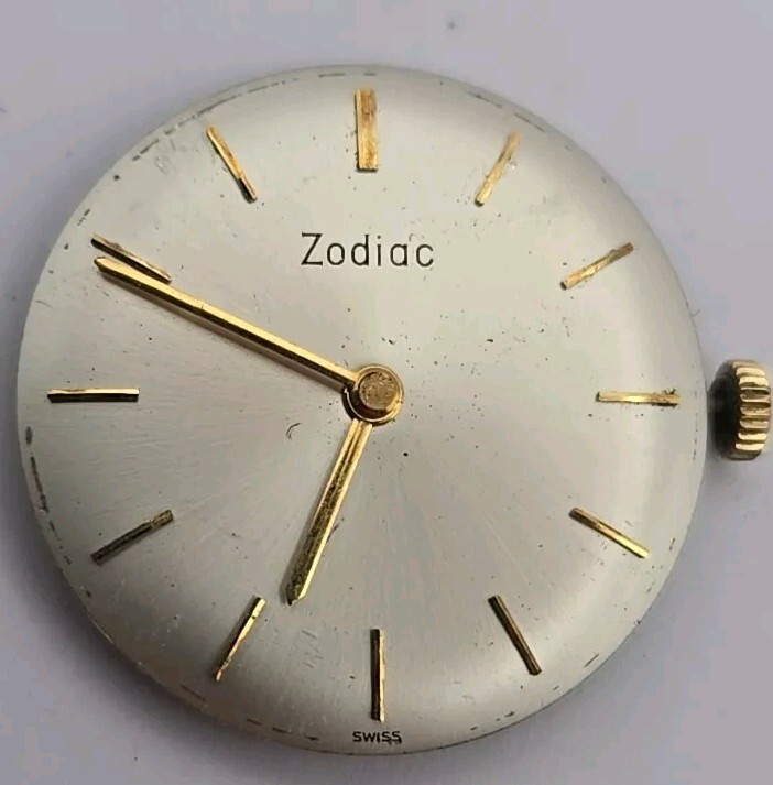 Mens Zodiac Peseux 320 Cal 53 Watch Movement Running 27mm
