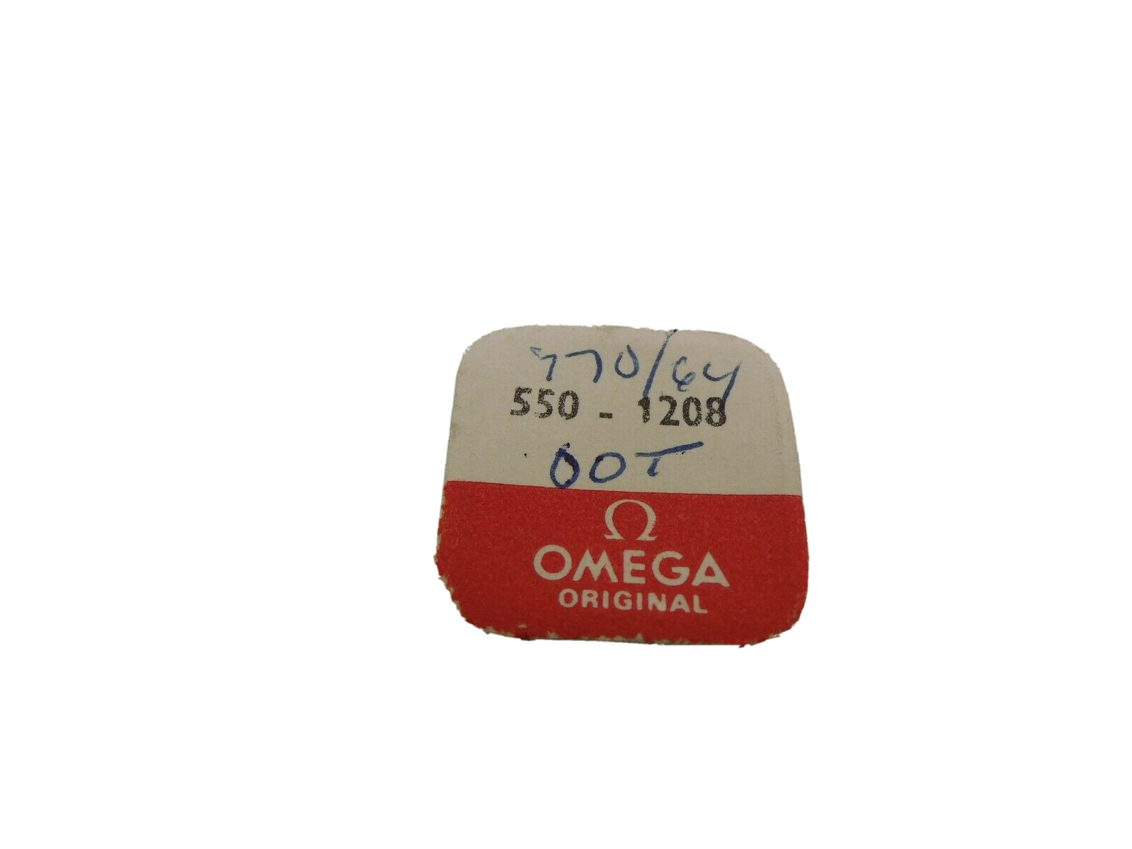 VINTAGE – GENUINE OMEGA 550 PART #1208 MAINSPRING. NEW OLD STOCK. SKU 23-10
