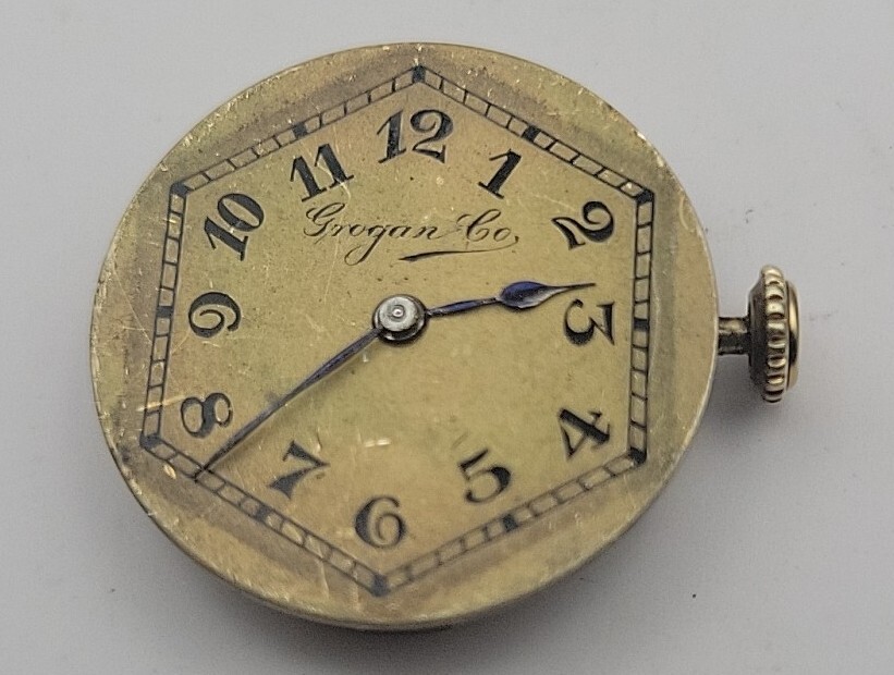 Grogan Co Hexagon Ladies Watch Movement E Huguenin 21mm