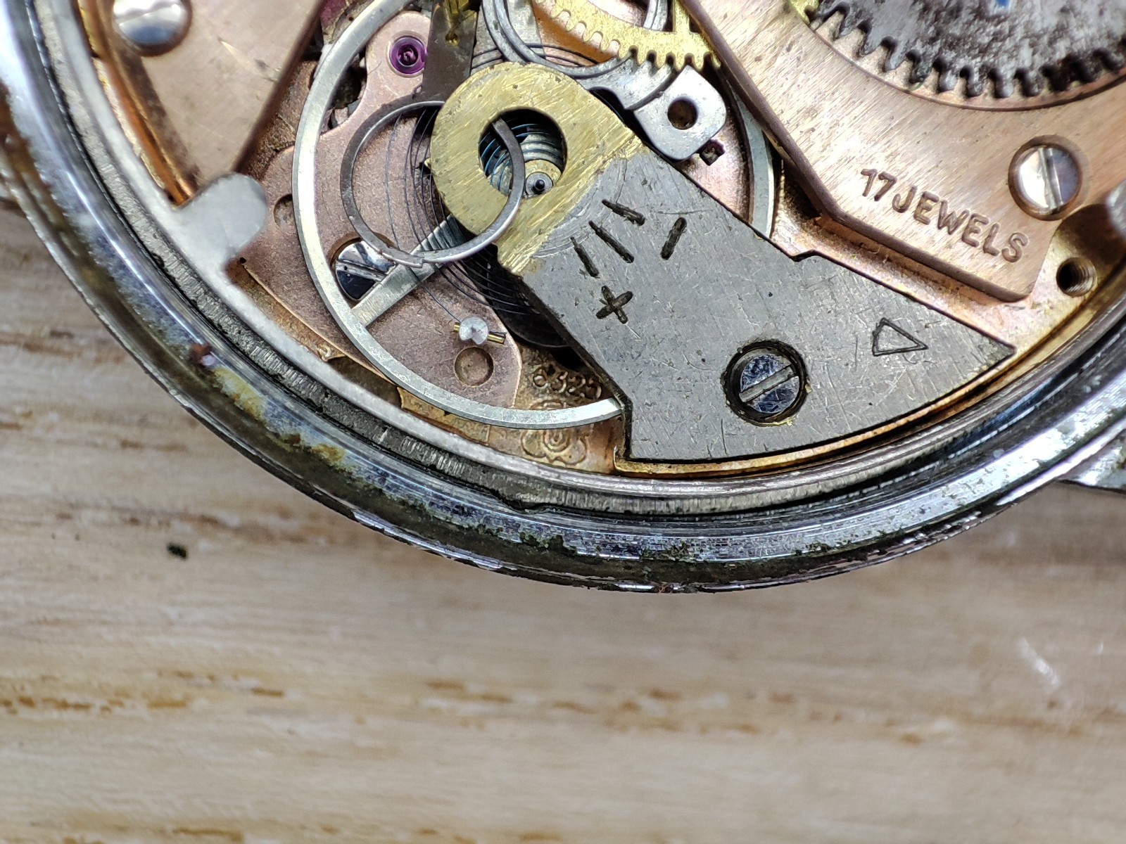 Unitas UT 6325 Watch movement Olma – 34.3 mm – for parts and spares
