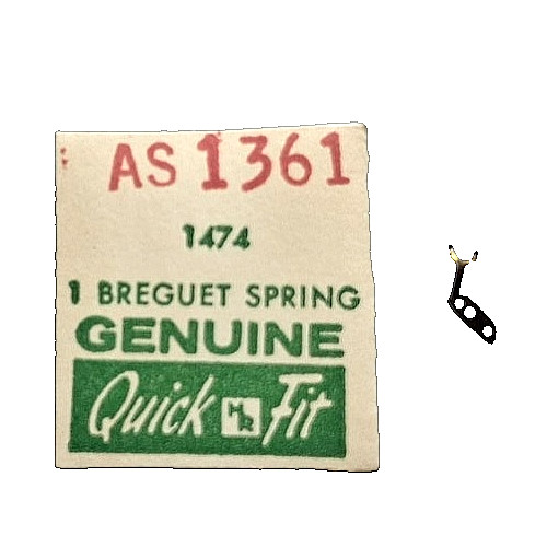AS 1361 BREGUET SPRING watch part #A/223 #1474 *SEE INTERCHANGE*