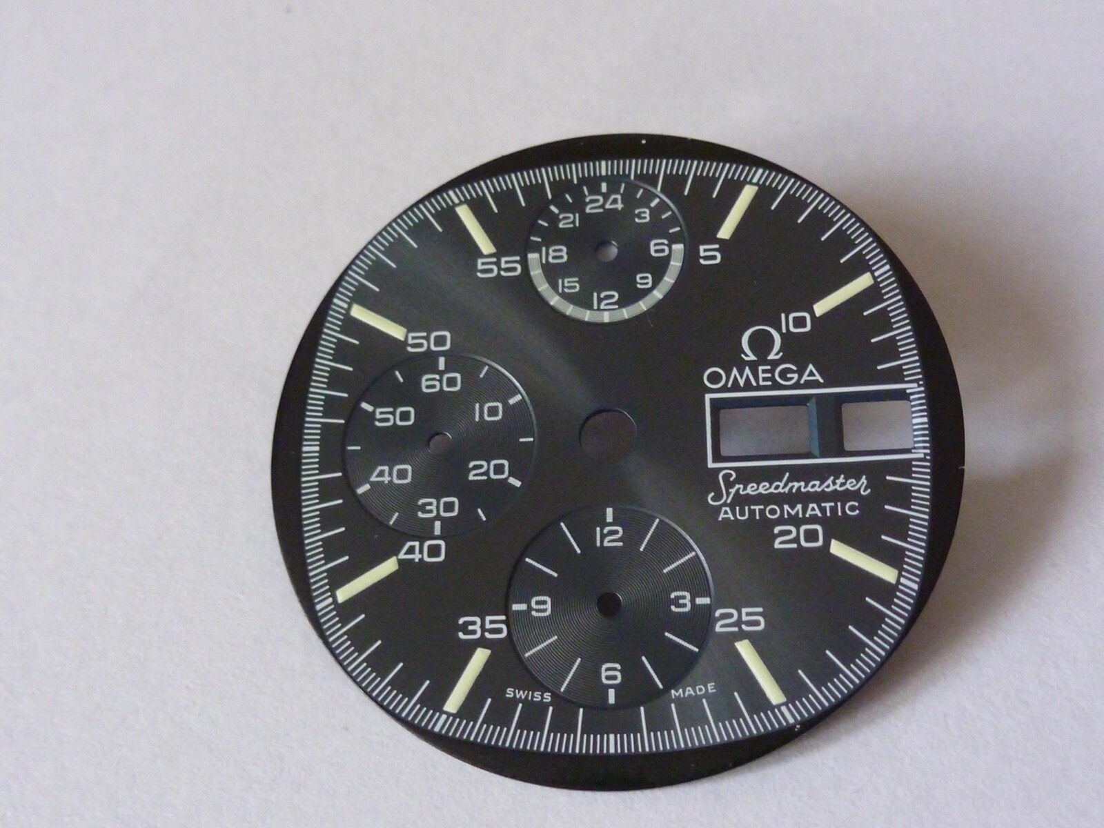Omega Speedmaster 1045 dial Black 176.014 TV Automatic Chronograph service dial