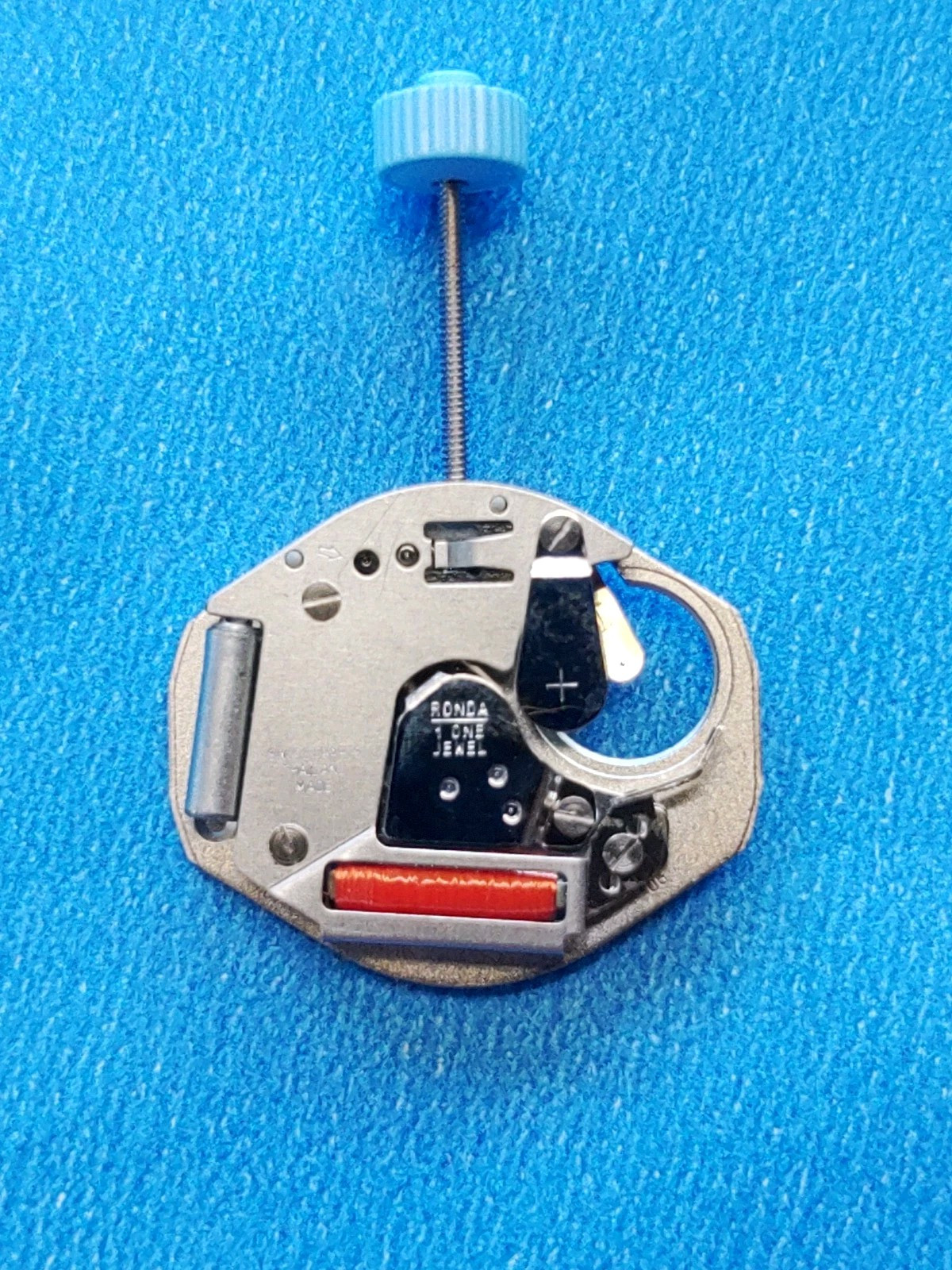 Ronda 762-1 Jewel Quartz Movement. 2 Hands NOS. Set, Run, Keeps Time 24Hr