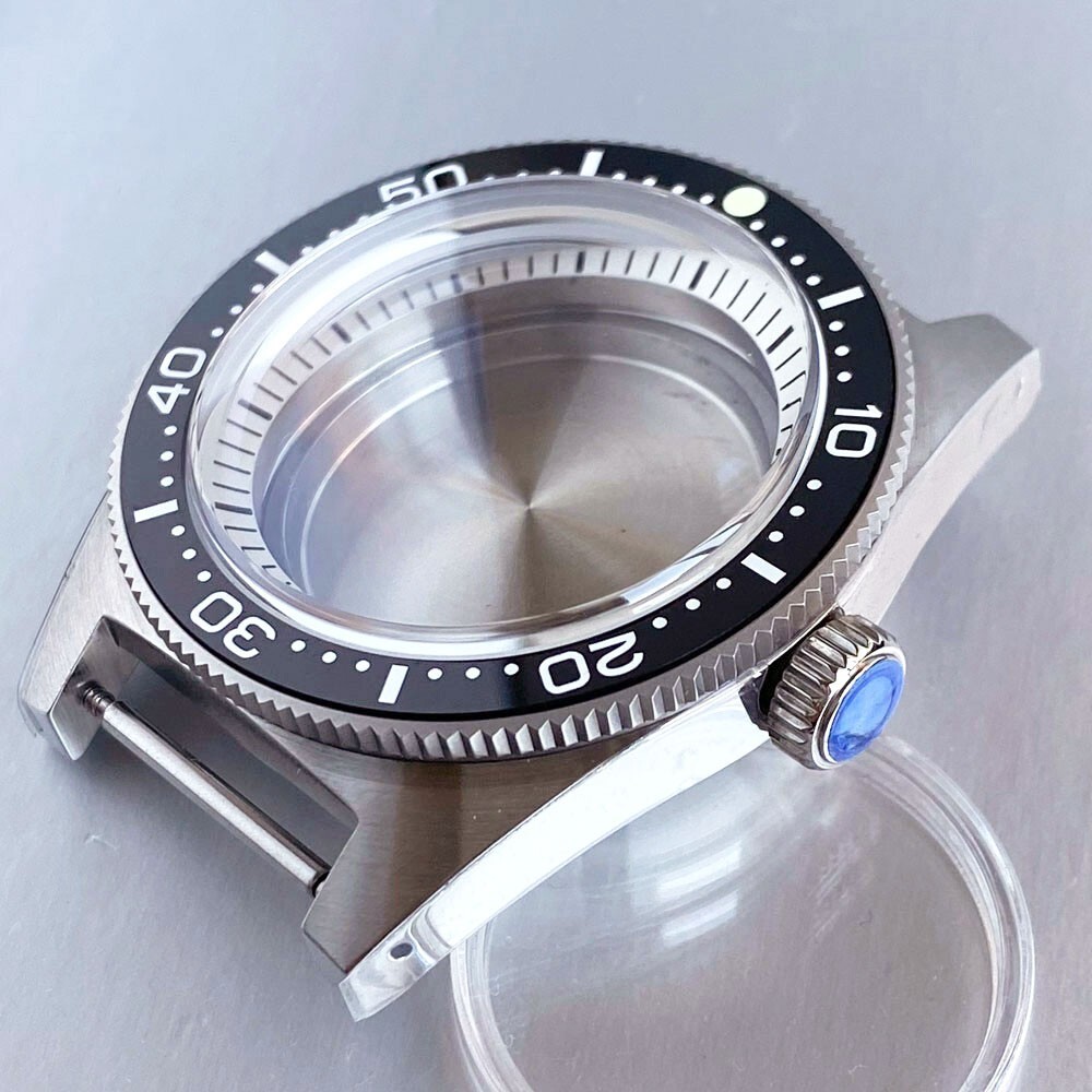 New 41mm 62MAS Mod Sapphire Glass 30ATM Dving Watch Case For NH35 NH36 NH38