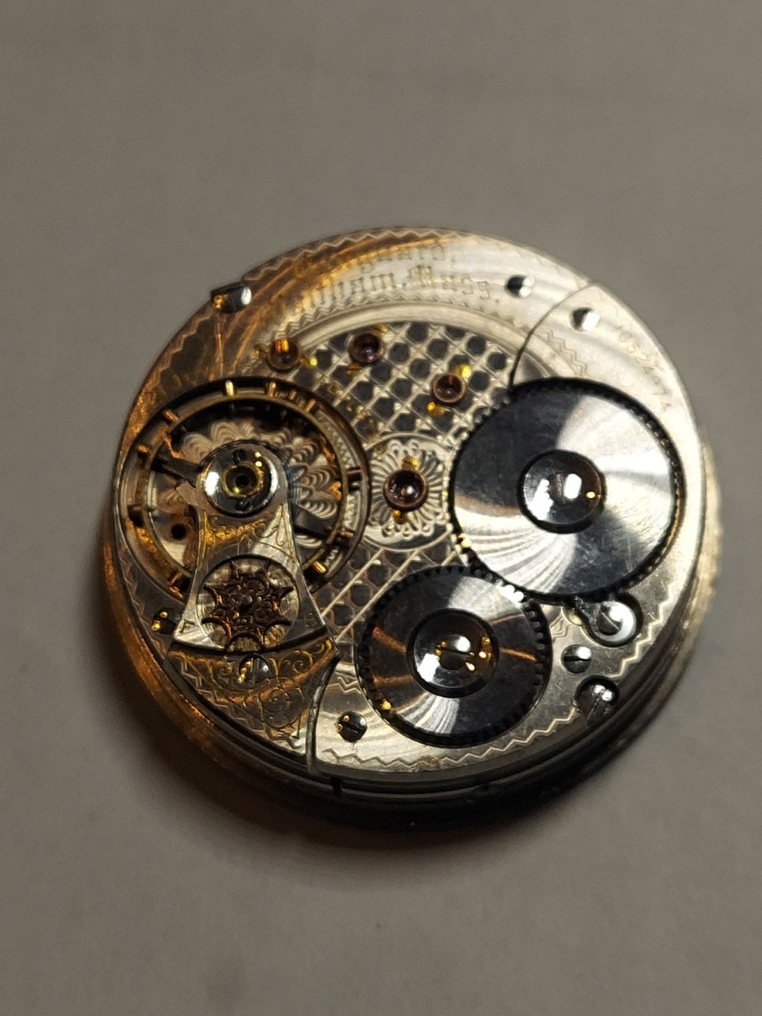 Waltham Vanguard 21 Jewels P.W.Movement Mens U S A