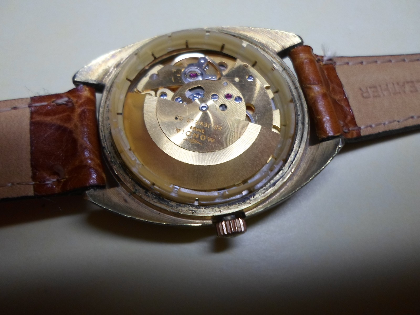 MONDIA ORBITRON 97-1003-20 AUTOMATIC WATCH – WORKING