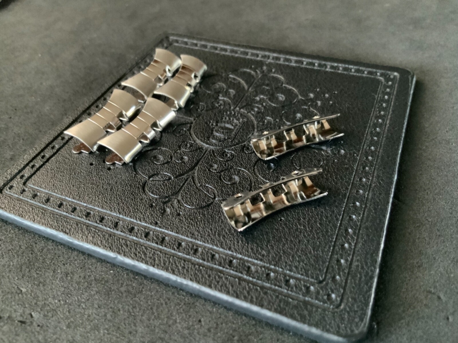 1 Pair 1980’S Jubilee End Links For Rolex 1601 16014 16234 62510H 6251H Bracelet