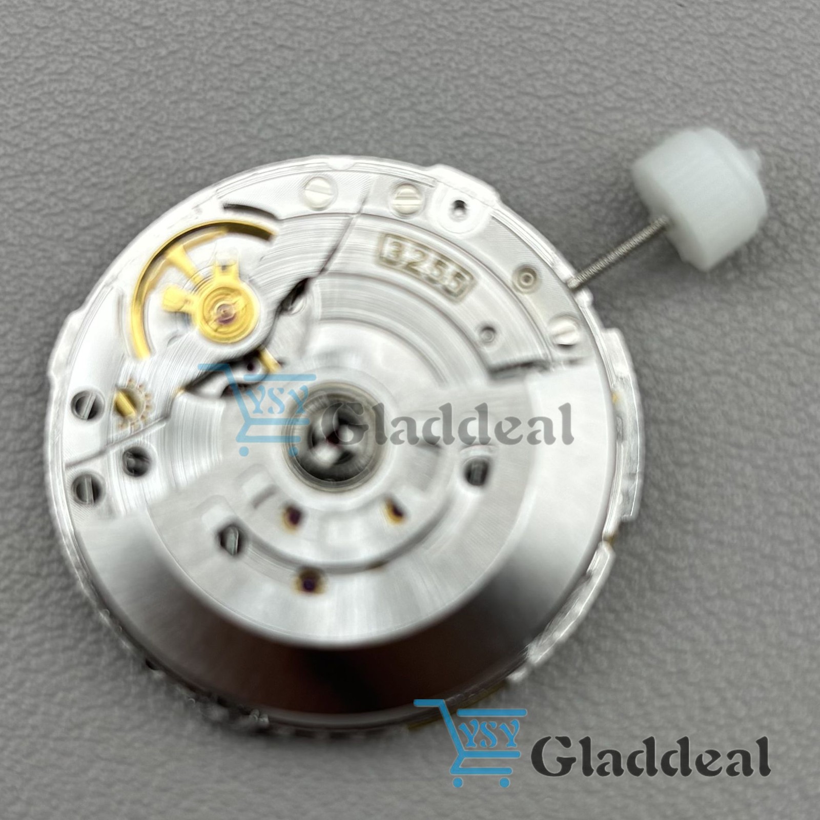 Automatic Mechanical Movement 3255 Dual Calendar 31 Jewels Blue Balance Wheel US