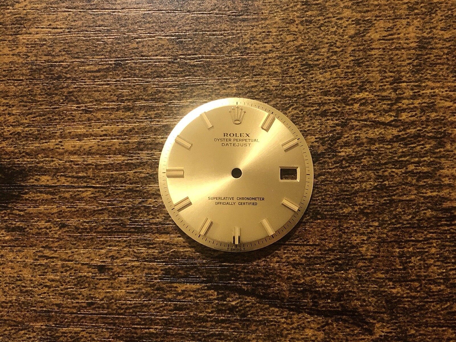 Genuine Rolex Datejust Champagne Gold Wide Boy Dial 1603, 1600, 1601, 36mm 1570