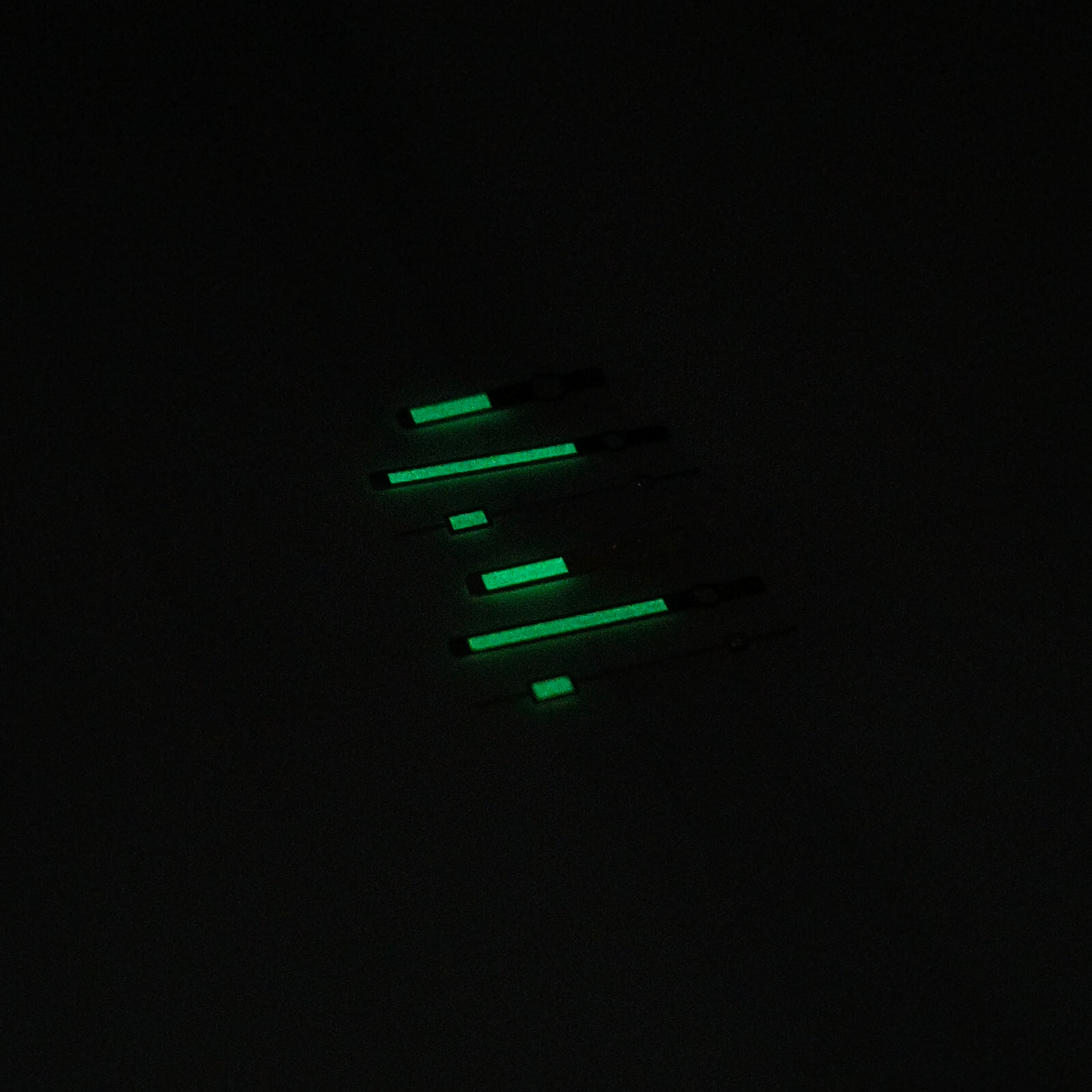 Gold 62 MAS TYPE Green Luminous Watch Hand Fit For SKX NH35 NH36 Movement
