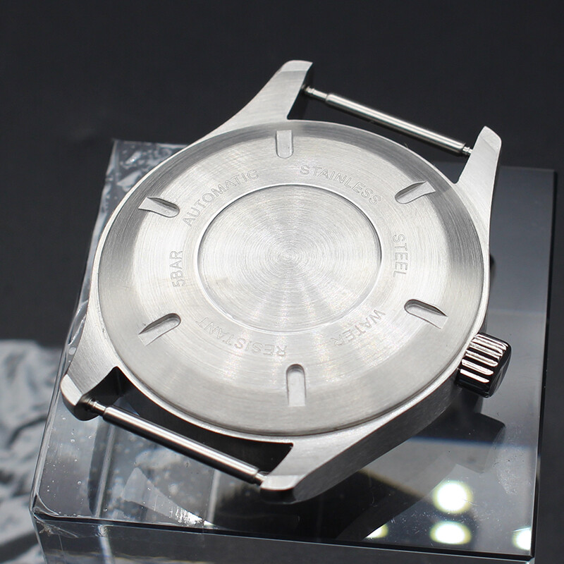 40mm Pilot 316 stainless steel watch case For Japanese NH35 nh36 nh38 Aviator