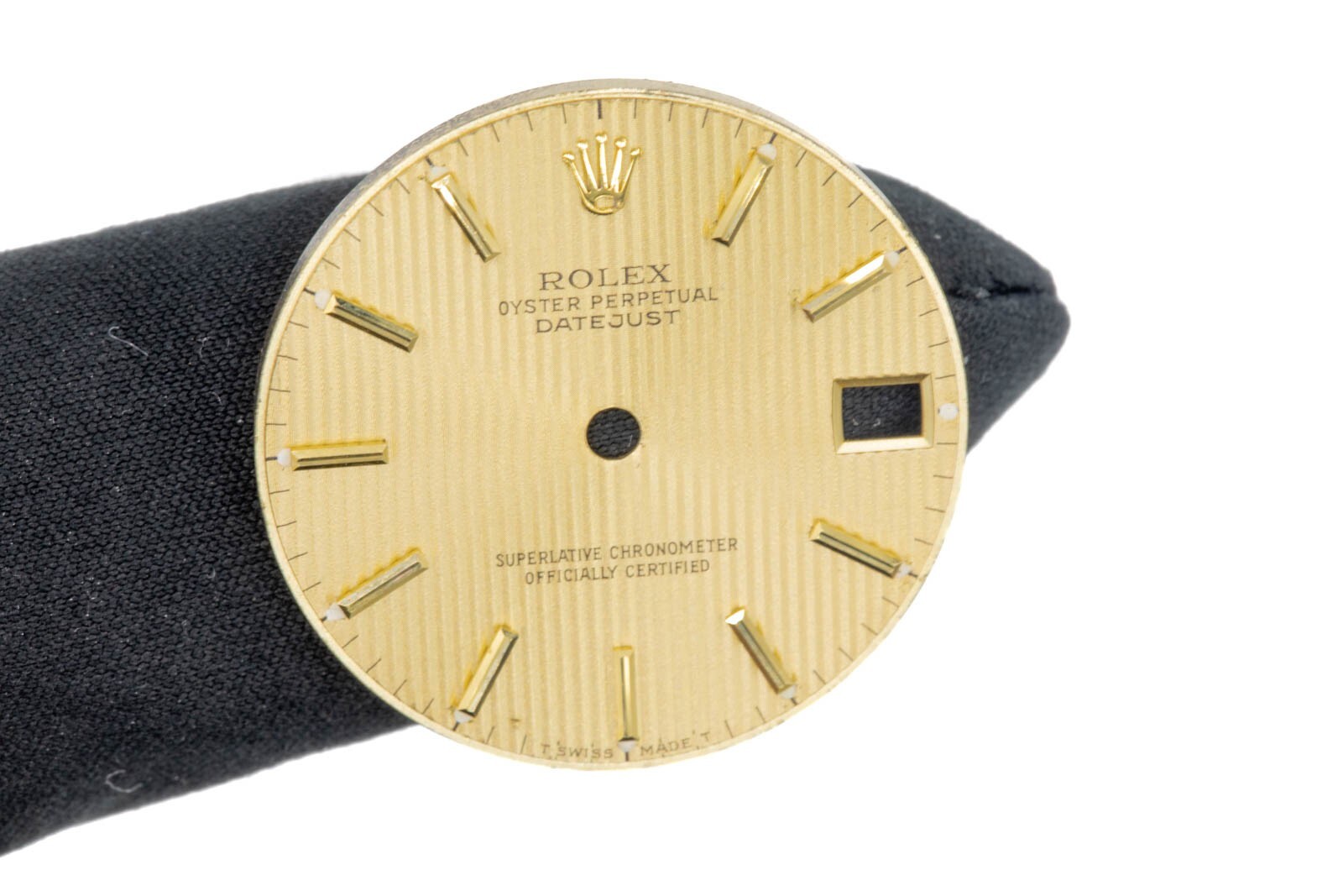Rolex Datejust 31mm Champagne Tapestry Dial Model 68273