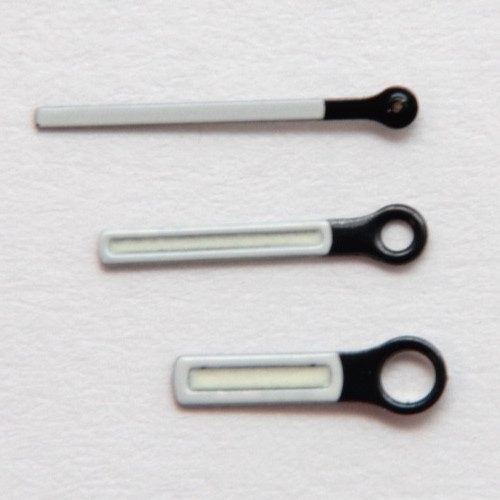 OEM GENUINE IKEPOD MANATEE WATCH HANDS ENAMEL FINISH 0.90 x 1.50 x 0.25 NOS NEW