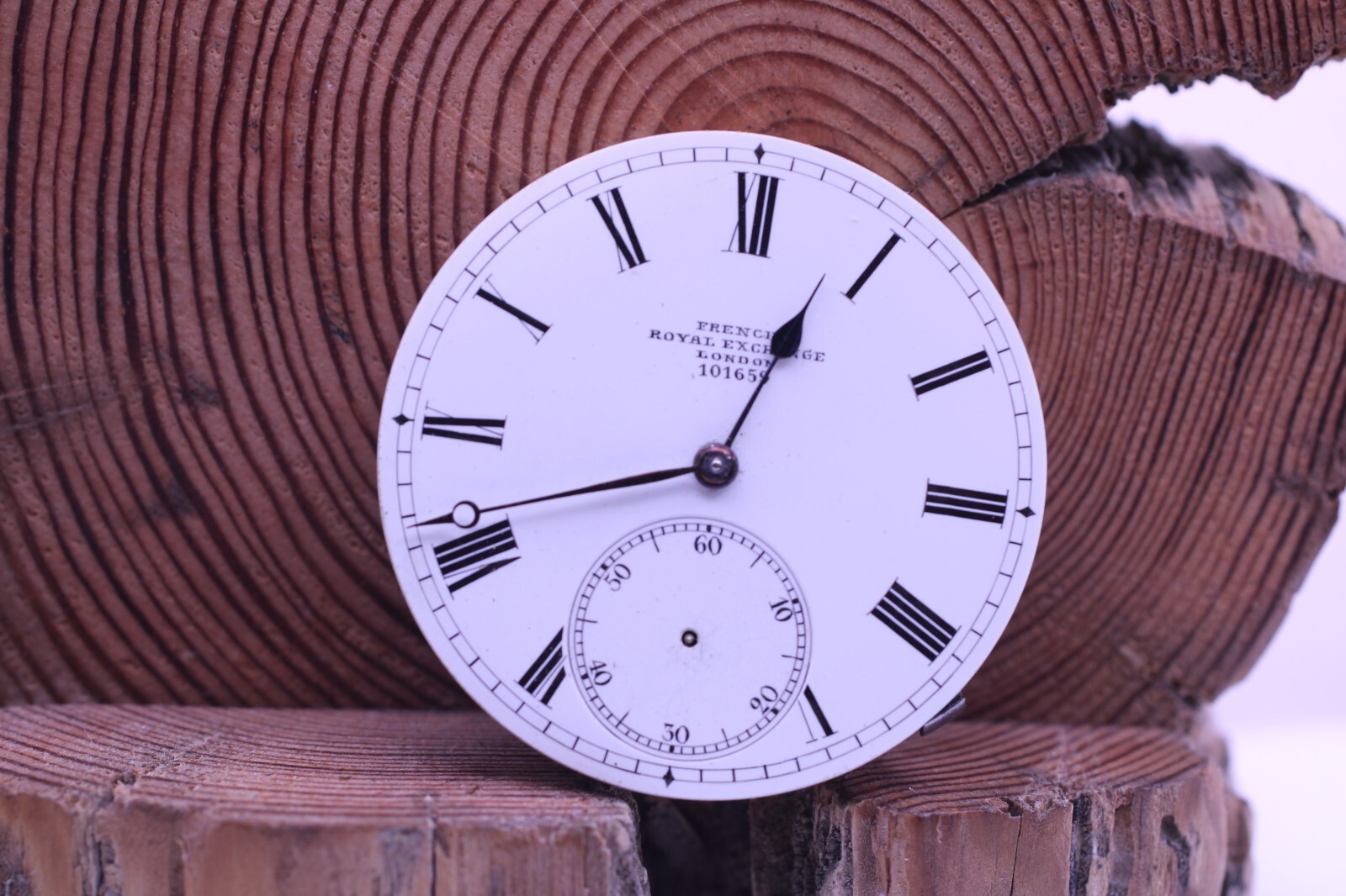 FRENCH ROYAL EXCHANGE LONDON HIGH GRADE POCKET WATCH MOVEMENT 42.8mm #101659(HP)
