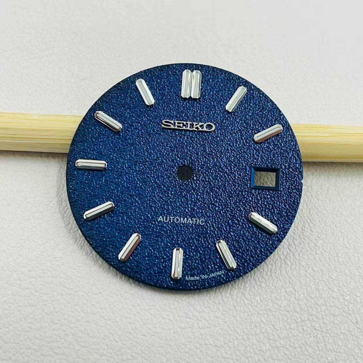 For Seiko 31mm Watch Dial Green Luminous Fit NH35 NH36 Movement Watches Parts