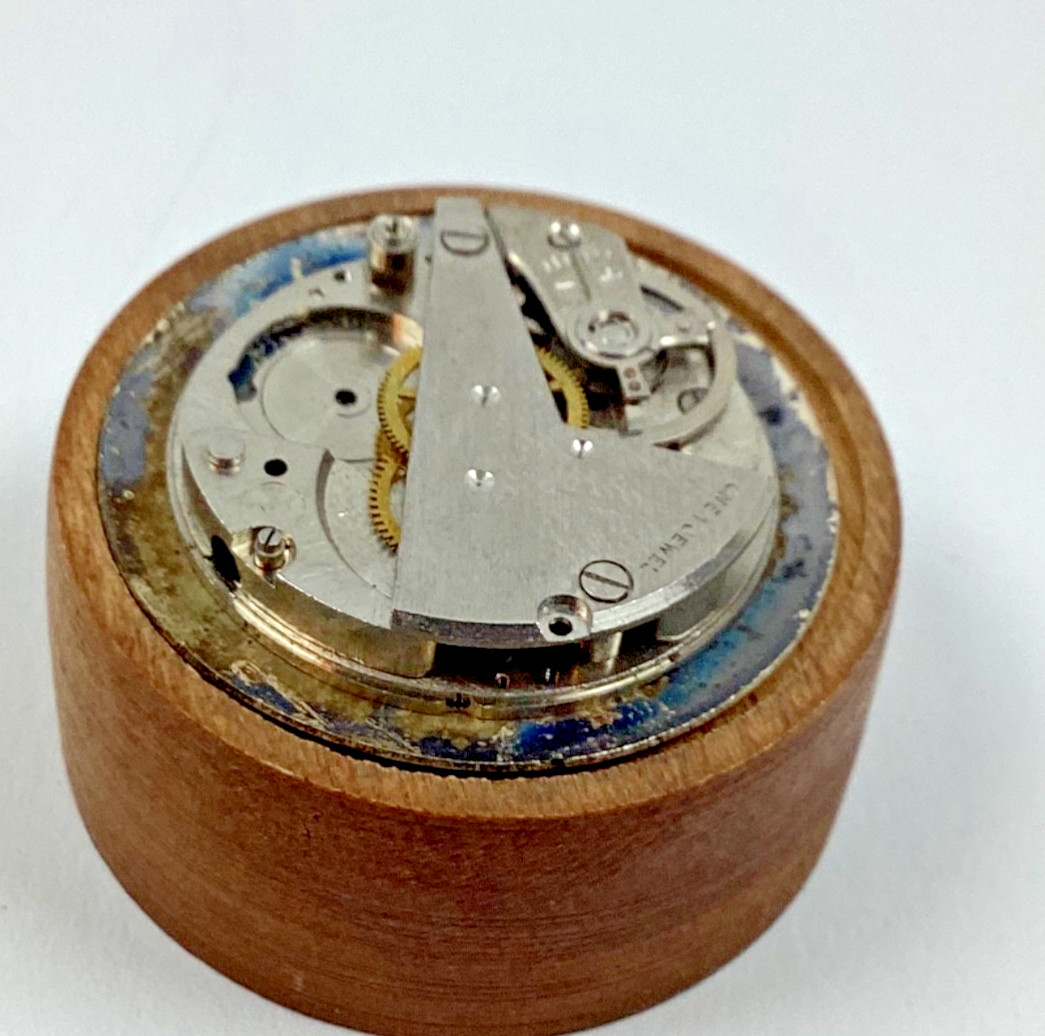Lot Carlisle Henriline Watch Co Ebosa EB1553 Swiss 1 Runs Spare Part Repair READ