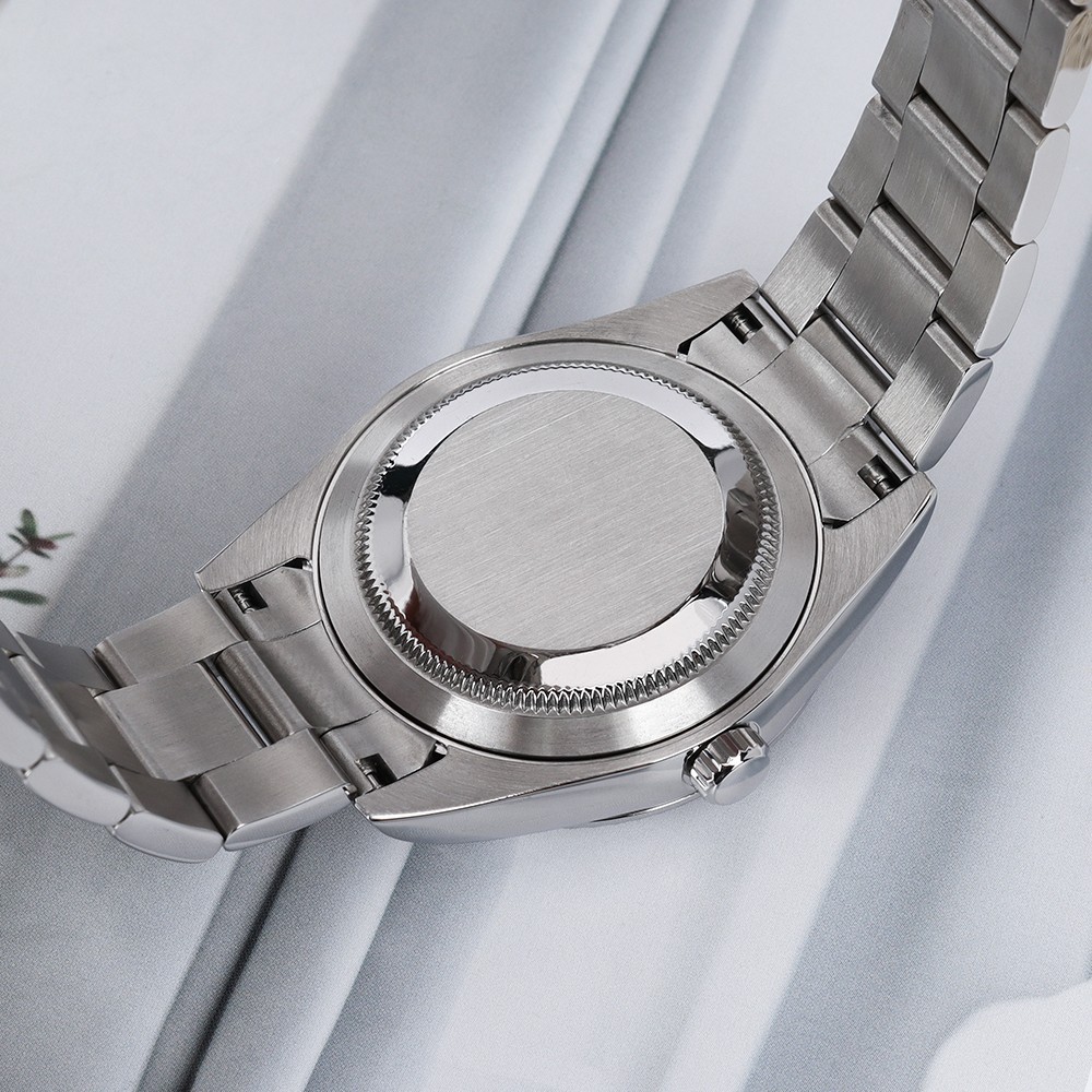 FEIYASHI STEEL Oyster Polished 36mm/39mm Watch Case For Seiko NH35 36 Miyota8215
