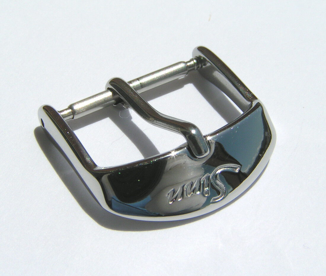 SINN 19mm Genuine Solid Stainless Buckle Steel polish I493
