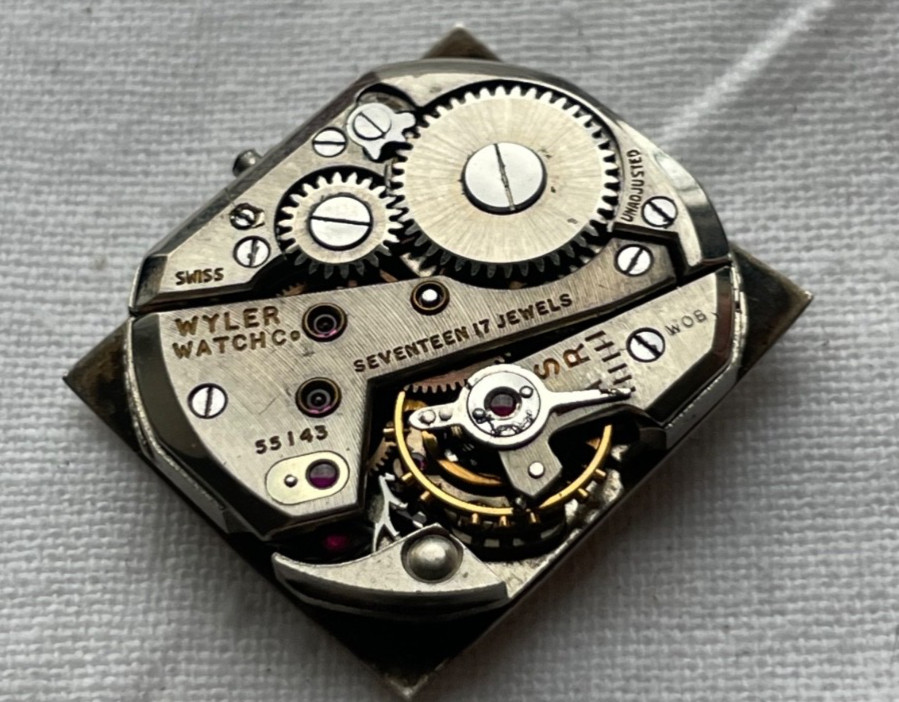 Wyler – movement for mens watch AS IS – lot1504