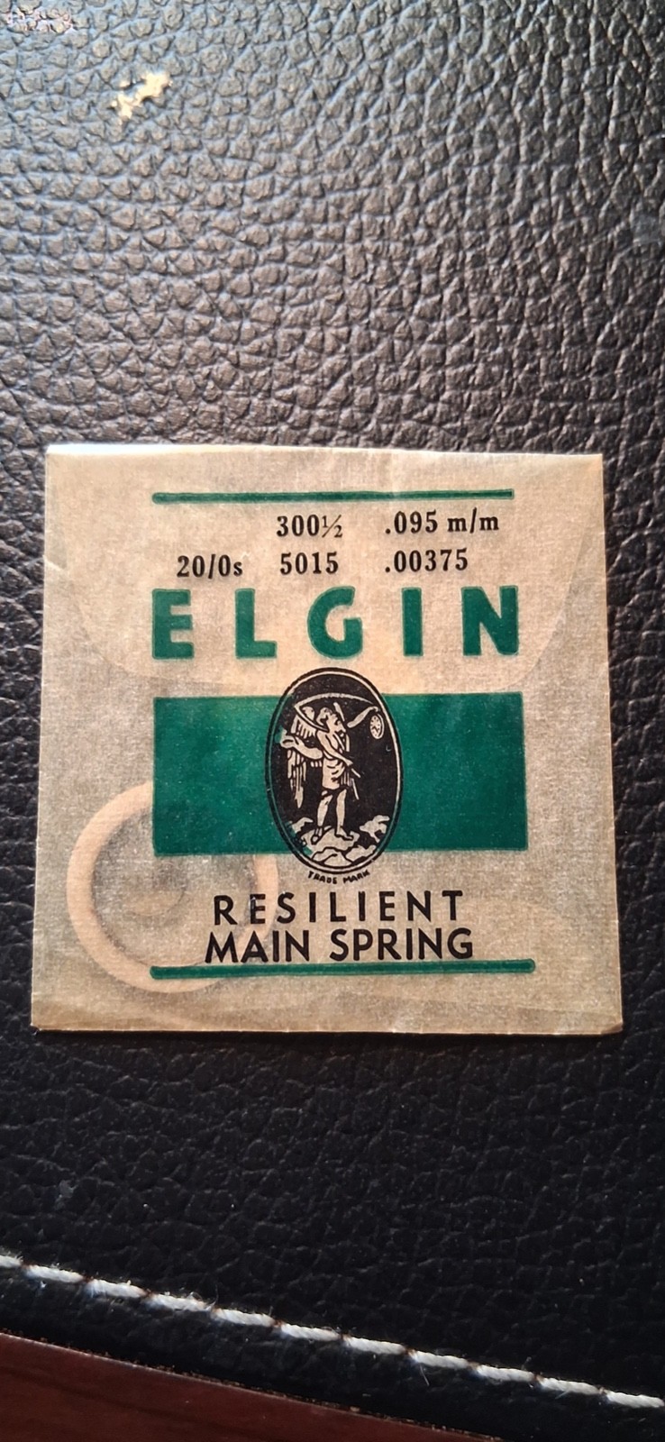 Elgin Factory Resilient Mainspring No. 5015 300 1/2