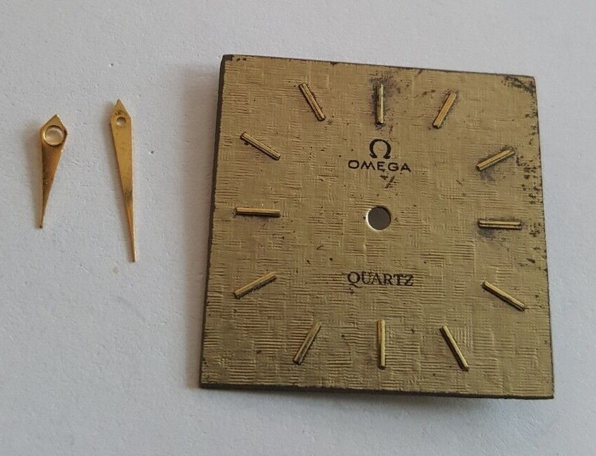 Omega Dial For Caliber 1380 + Hour and Minute Hands