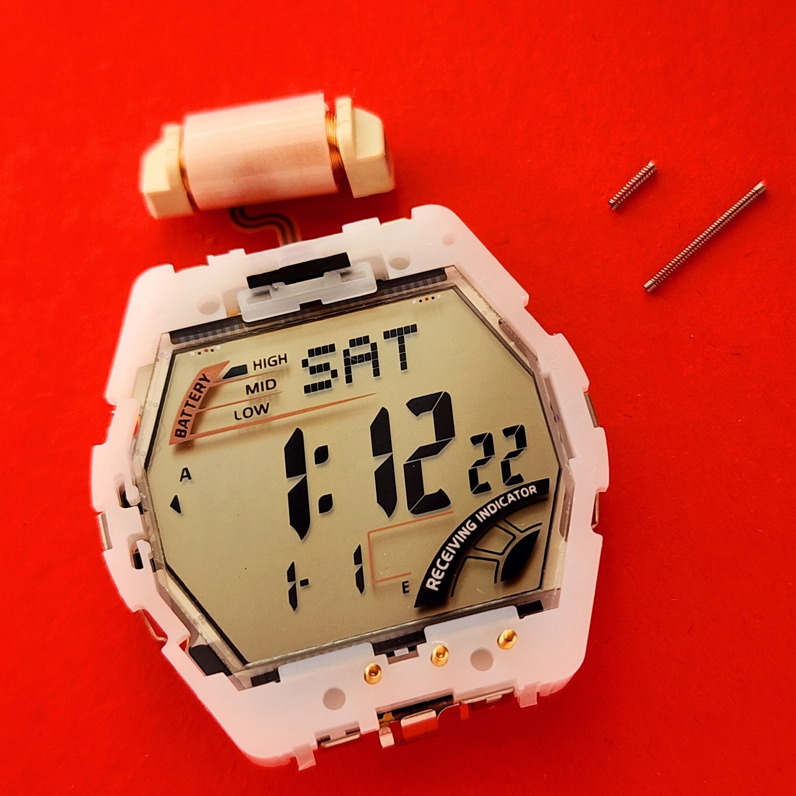 Casio Watch Movement Cal 2608 Quartz For Parts