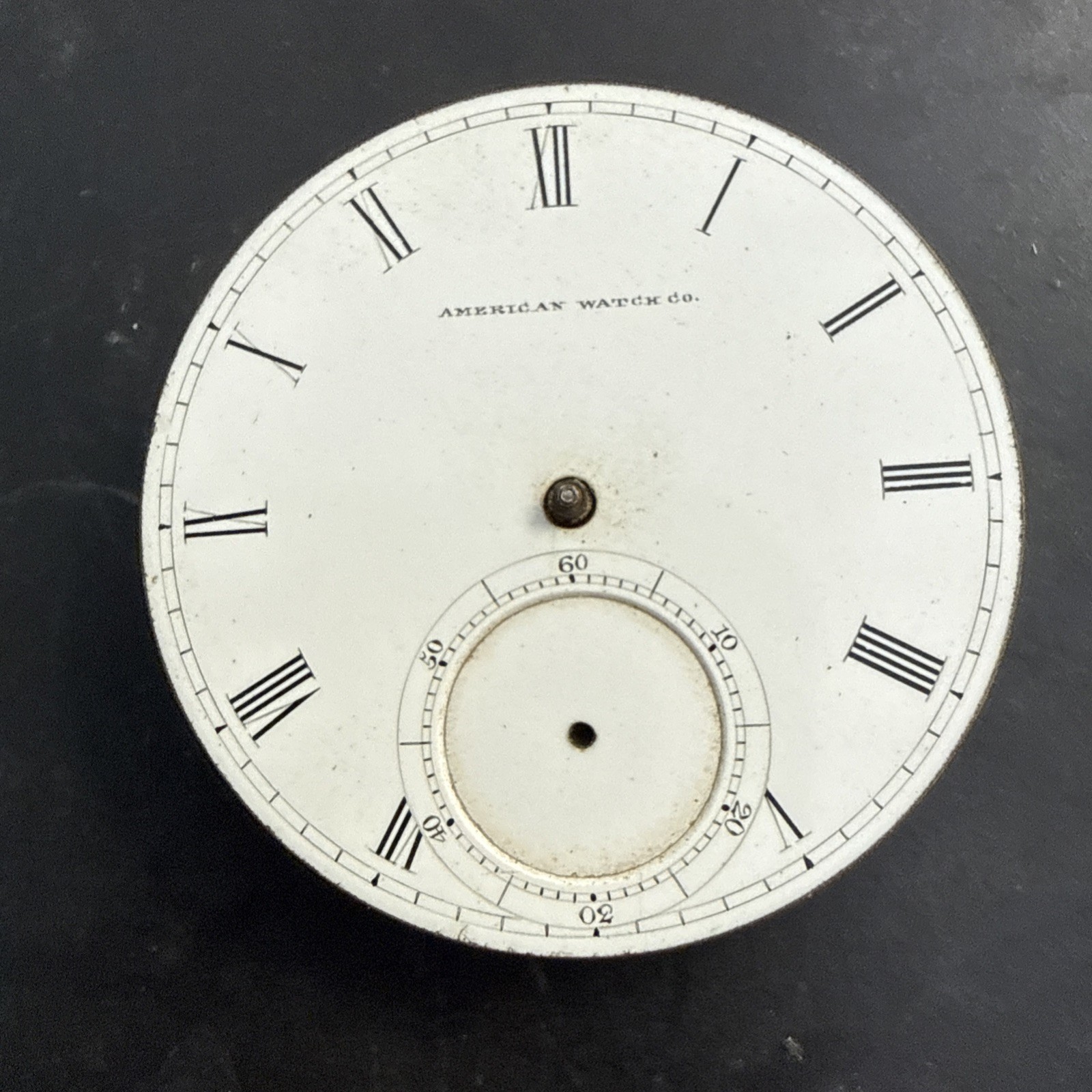 Antique 1875 Waltham Wm Ellery Model 1857 18s Pocket Watch Movement Dial Par