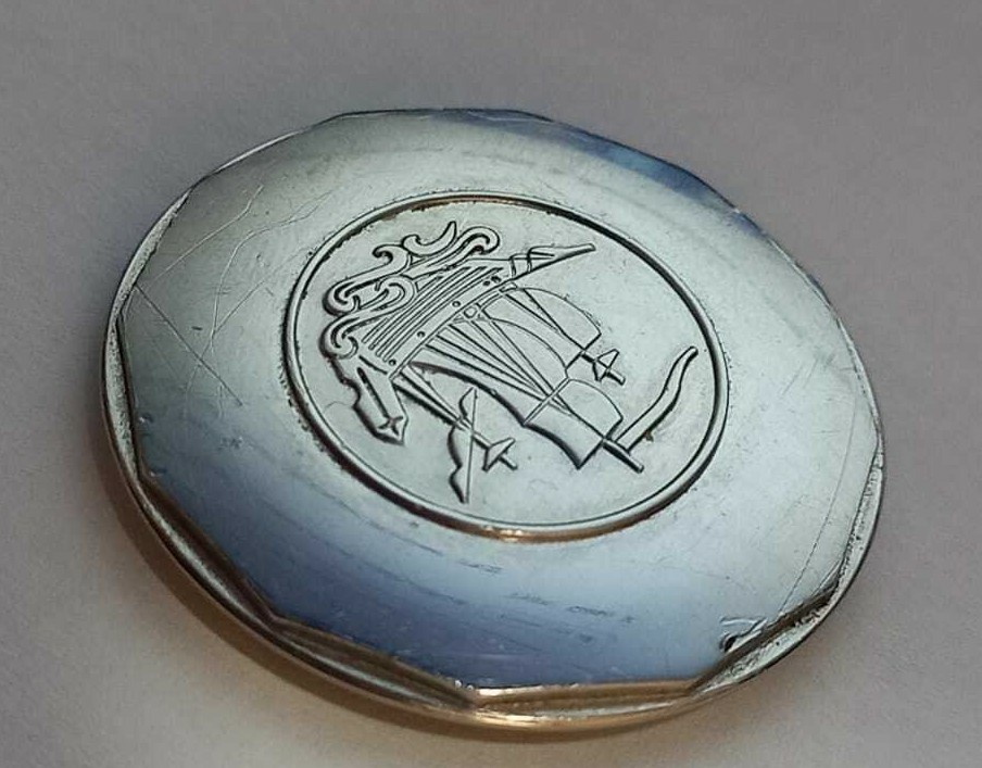 TISSOT Seastar T12 CAL 783 Case back & Dial Used -Tissot ref 44512-9 PARTS