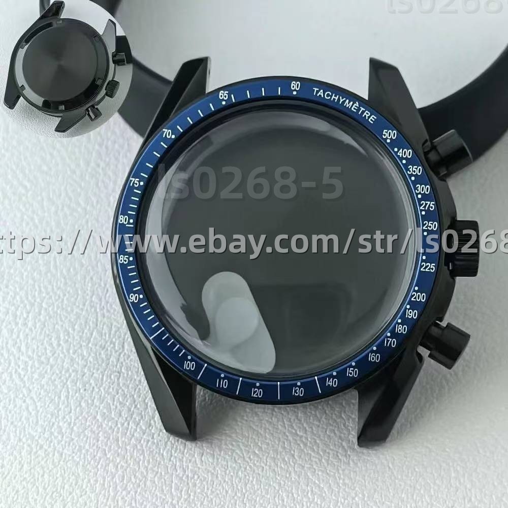 40mm VK63 Watch Case Stainless Steel Fit Quartz Movement