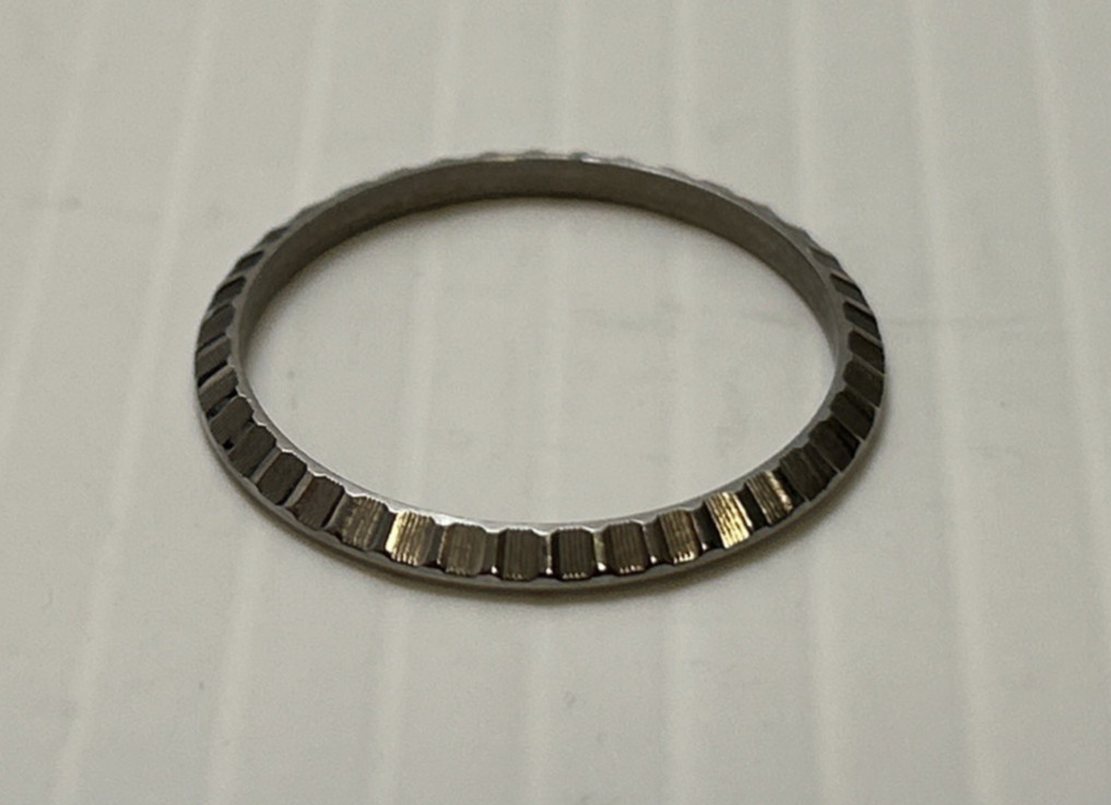 Genuine Rolex Women’s Engine Turned 26mm Stainless Watch Bezel