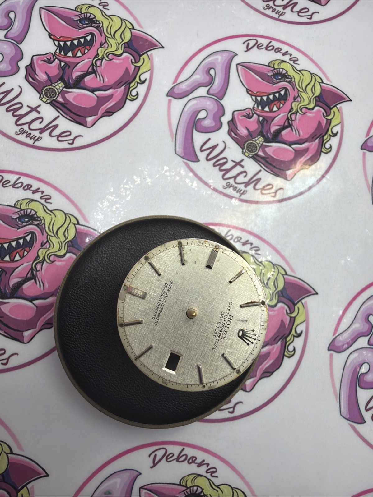 Rolex Dial Dial DATEJUST 1601 1603 Cal. 1570 GENUINE LINEN