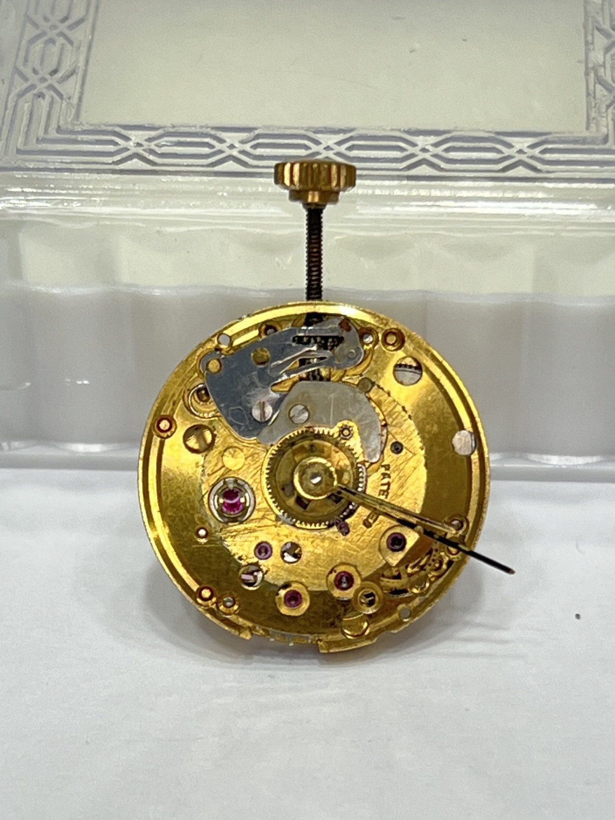 Movement Manual Eta 2512-1 Swiss Made 17 Jewels Running Used By Cartier