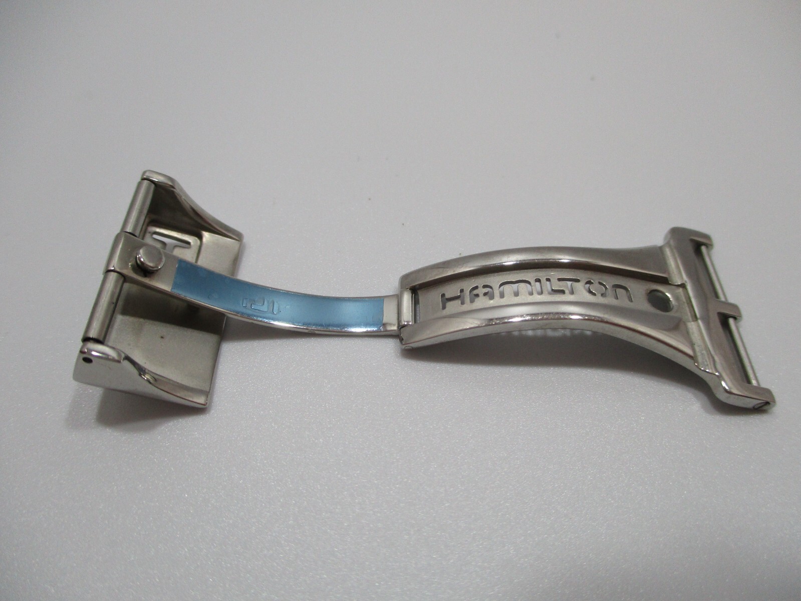 HAMILTON Watch 20mm Stainless Steel Folding Deployment Clasp New-Old-Stock