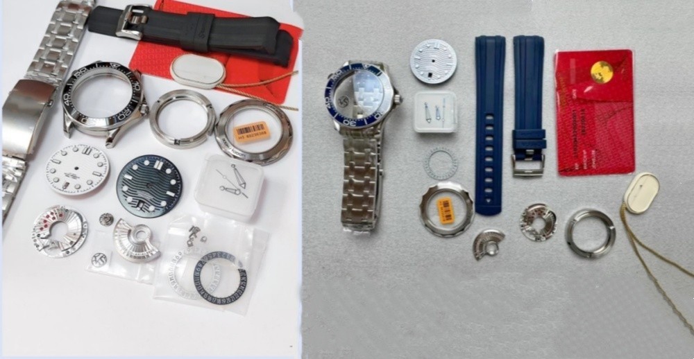 DIY 42mm Stainless steel watch kit For 2824 movement (After-sales accessory)
