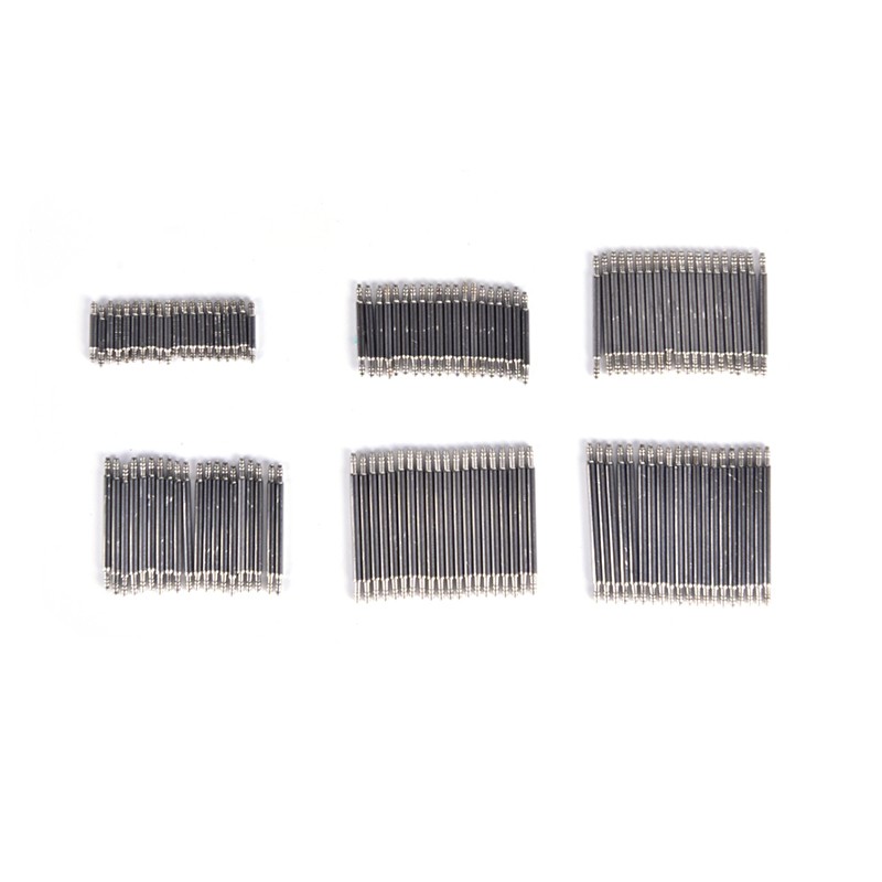 20PCS Stainless Steel Spring Bar Pins Link For Watch Band Strap Size 8-22m ao-UU