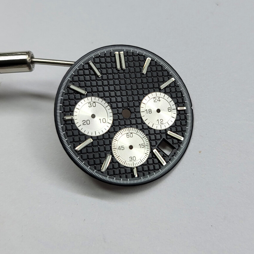 30MM Modified Watch Dial Accessories for VK63 Quartz Movement