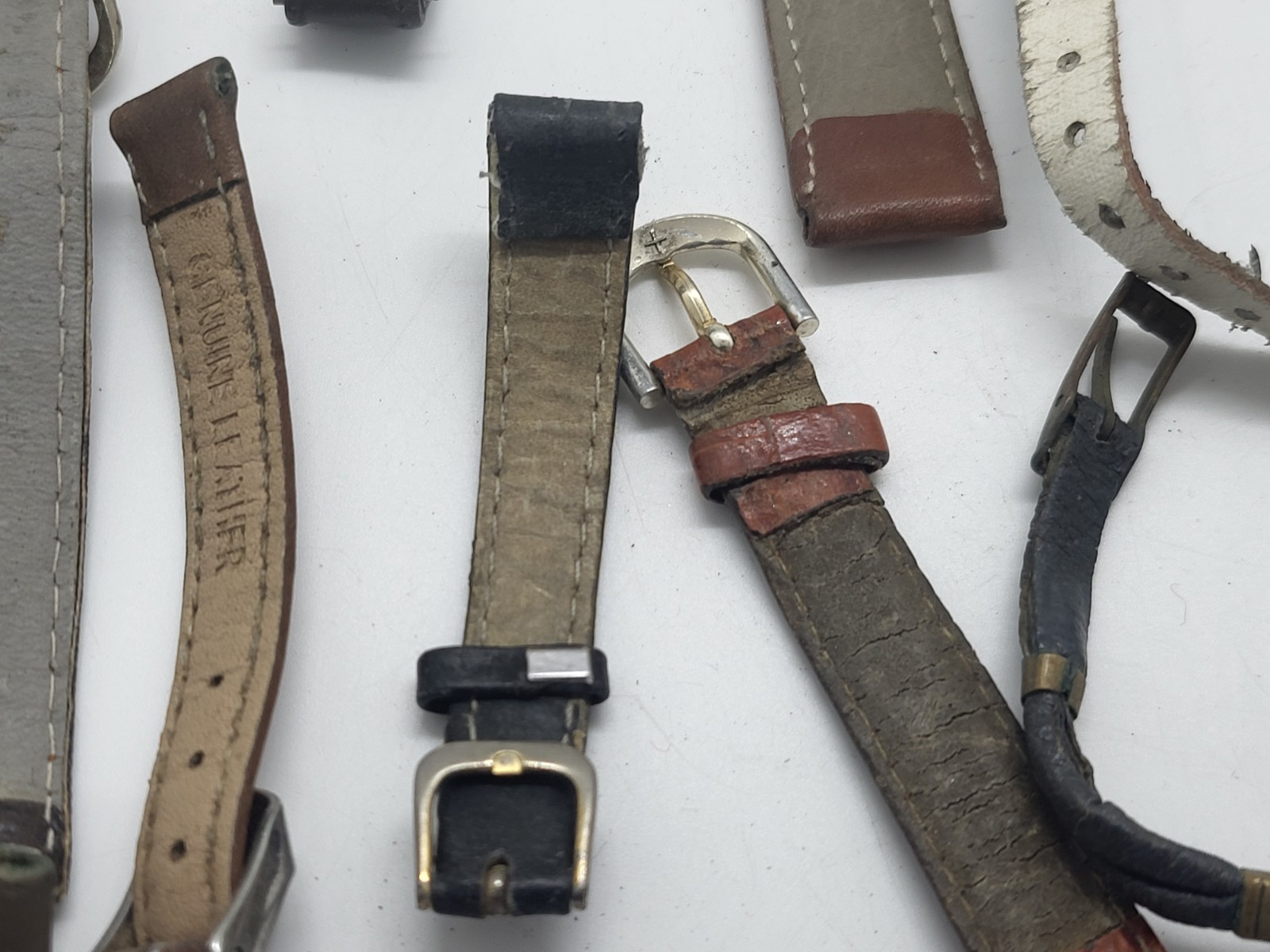 Vintage Old Watch Straps Various For Repair Or As Spare Parts USSR Era 2