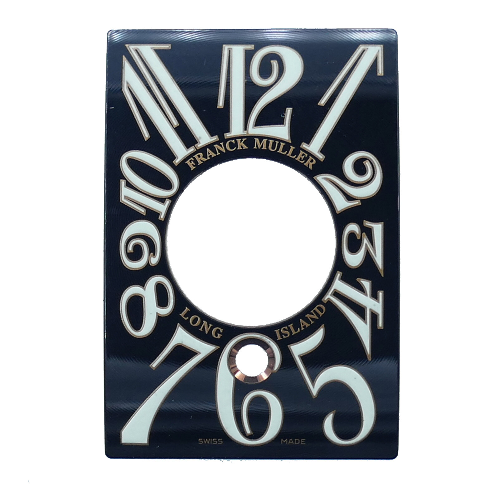 FRANCK MULLER LADIES LONG ISLAND BLACK DIAL