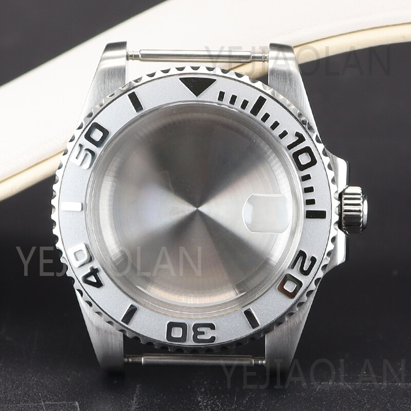 40mm Luxury Men’s Stainless Steel Watch Case For Seiko Nh35 Miyota 8215 Movement
