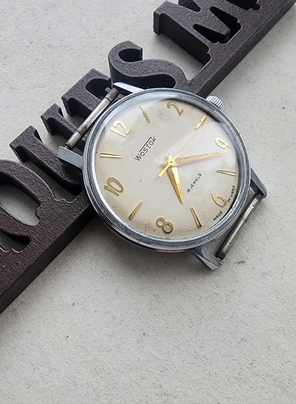 Vintage watch VOSTOK. Vostok export edition. 60s. MADE IN USSR. Soviet.