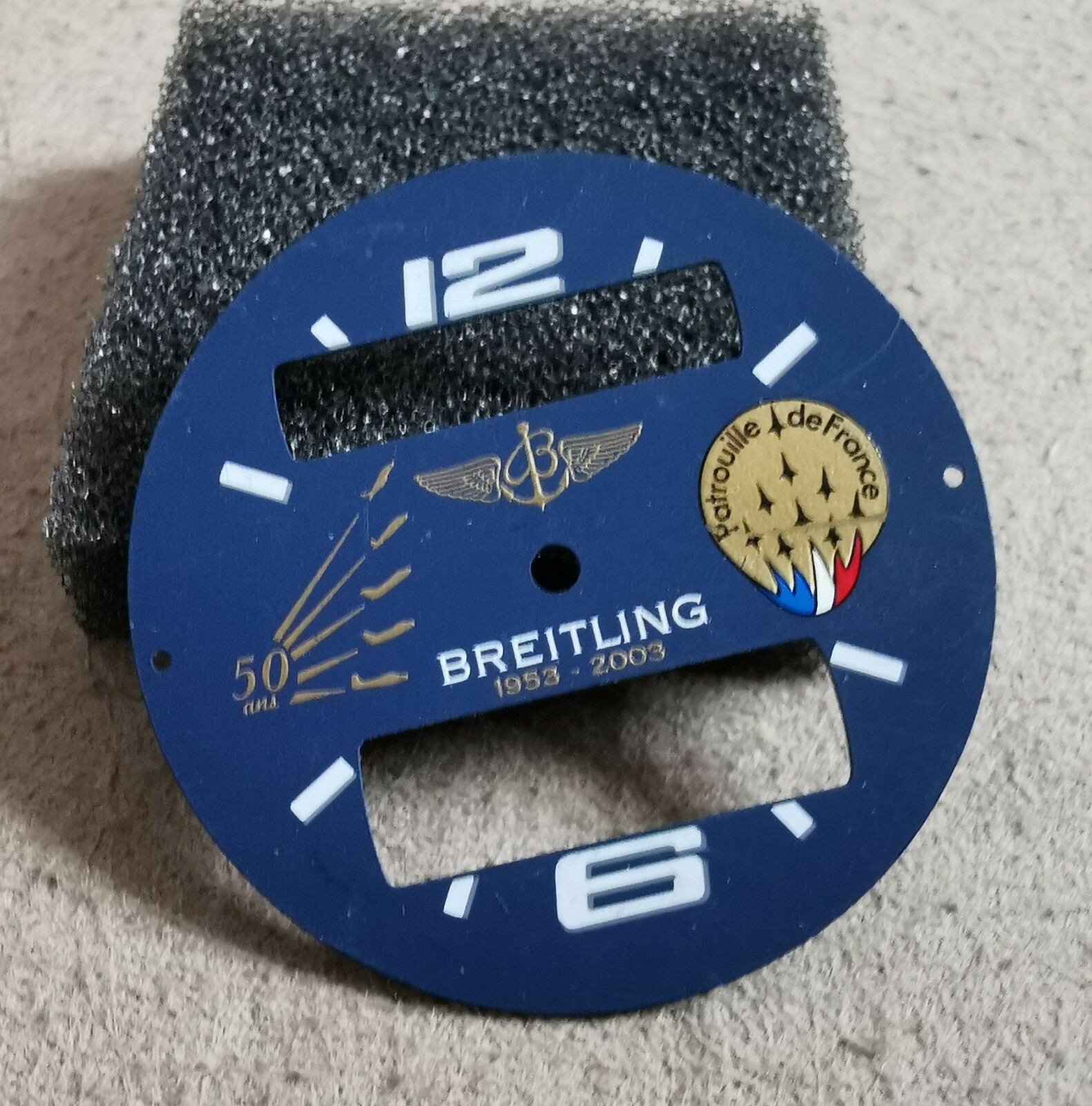 Breitling Rare Aerospace dial for the Patrouille de France 50Th good condition