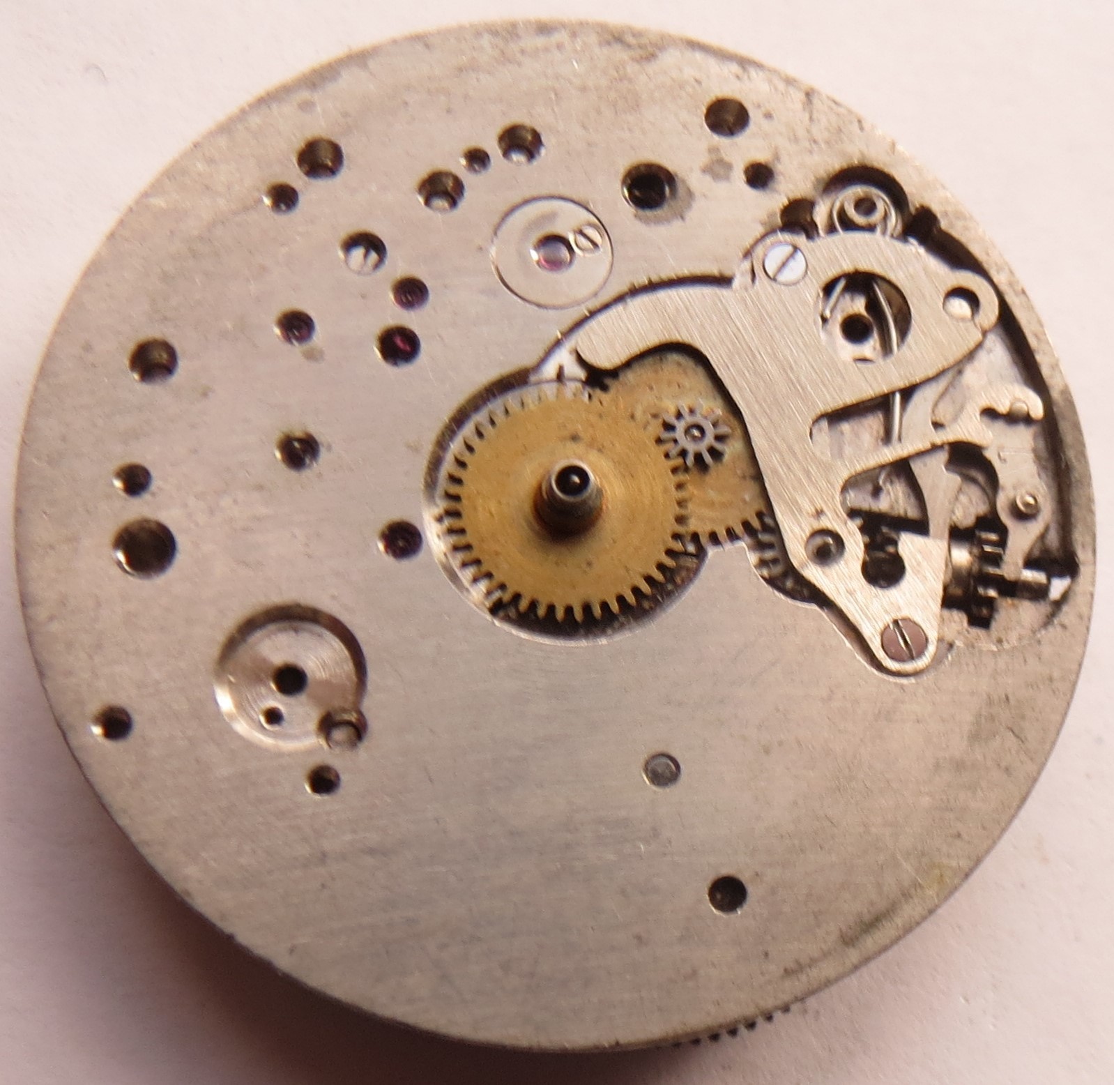 Unver cal. Landeron 48 chronograph mens wristwatch movement balance Ok.