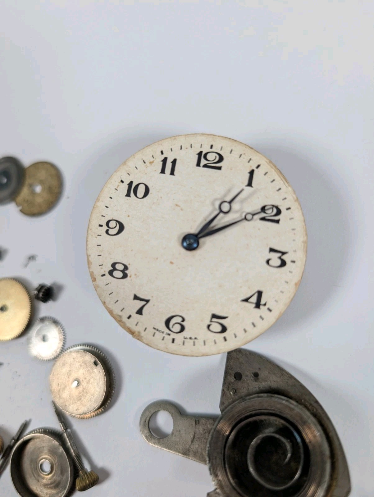 Vintage Watch Clock Movement Parts Lot PARTS REPAIR CRAFT