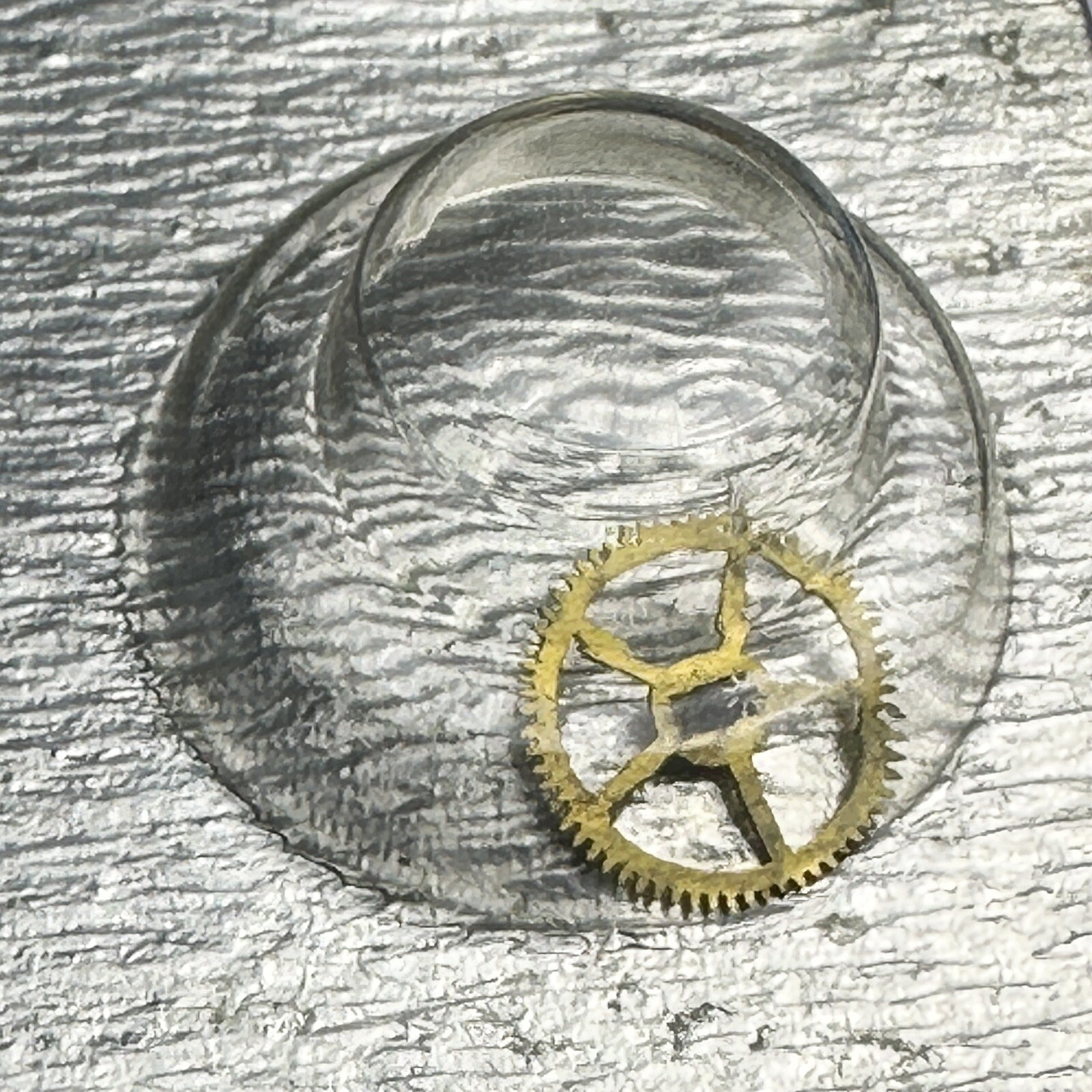 NOS THIRD WHEEL & PINION FOR VINTAGE SEIKO 6138 6139 ALL MODELS / 231 618